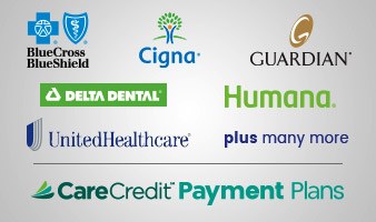 Collage of dental insurance logos
